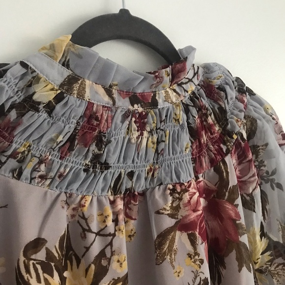 Flowy Floral Shirt - Picture 3 of 4